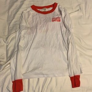 Victoria secret (pink) long sleeve top